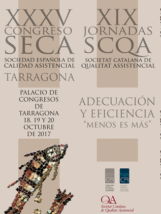 XXXV Congreso de la Sociedad Española de Calidad Asistencial – Tarragona 2017