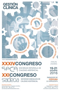 XXXIV Congreso de la Sociedad Española de Calidad Asistencial – Córdoba 2016