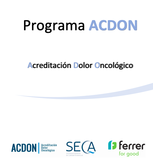 Proyecto ACDON. Acreditación Dolor Oncológico