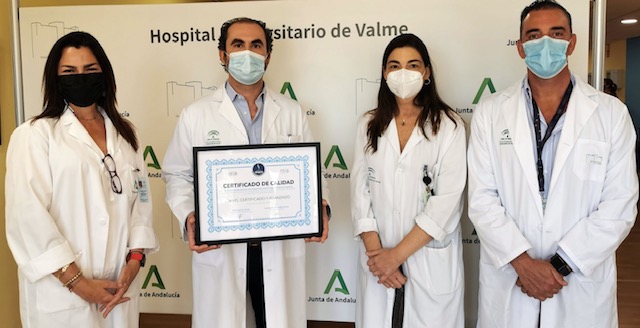 Hospital Universitario de Valme, nuevo centro con certificación de calidad SECA en Espondiloartritis Axial
