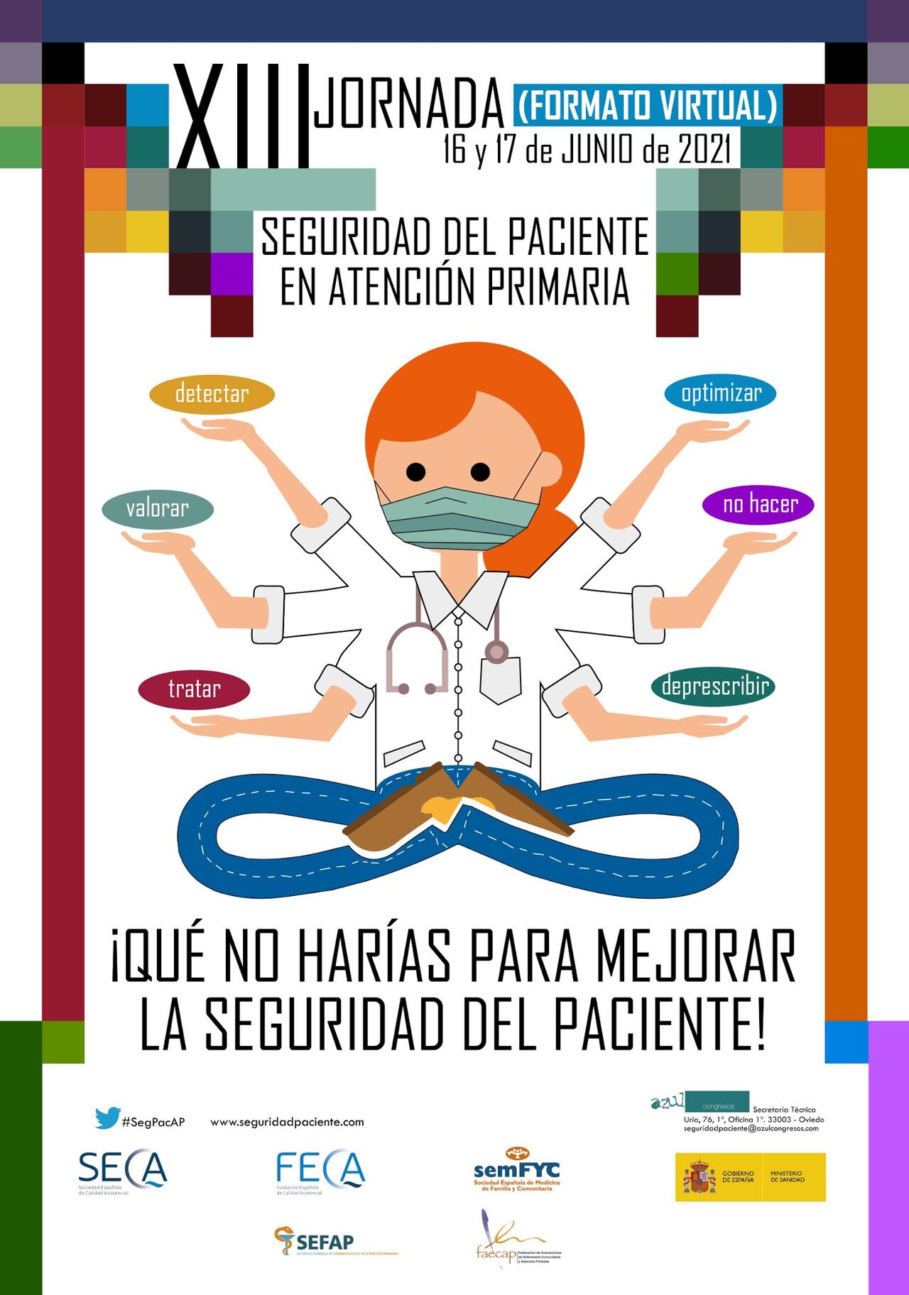 Disponibles los vídeos y el libro de comunicaciones de la XIII Jornada de seguridad del paciente en atención primaria