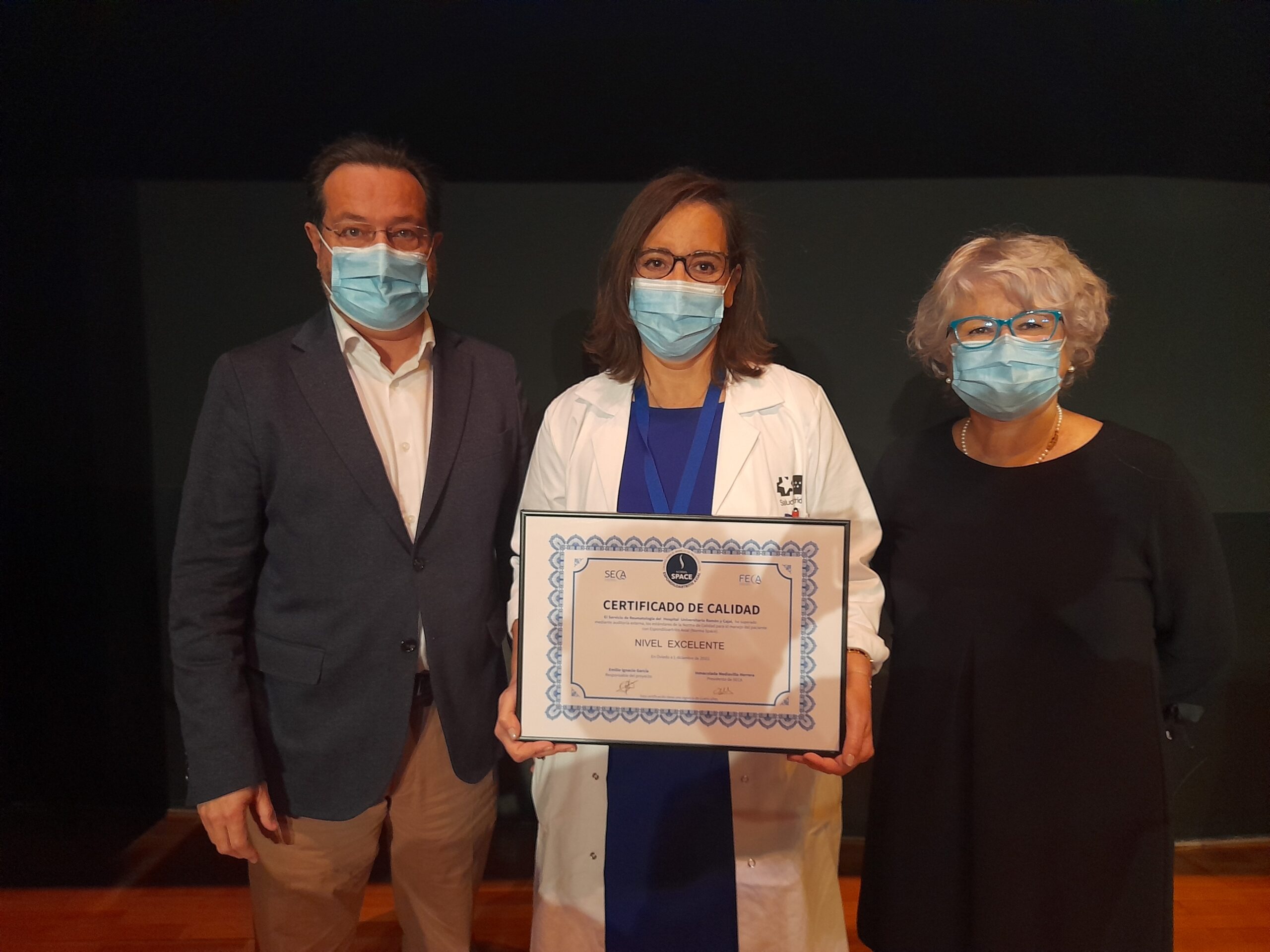 Reumatología del Hospital Universitario Ramón y Cajal, primer servicio con certificación excelente por su atención a pacientes con espondiloartritis axial