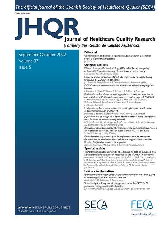 JHQR. Contenido julio-agosto. Vol.37(4)