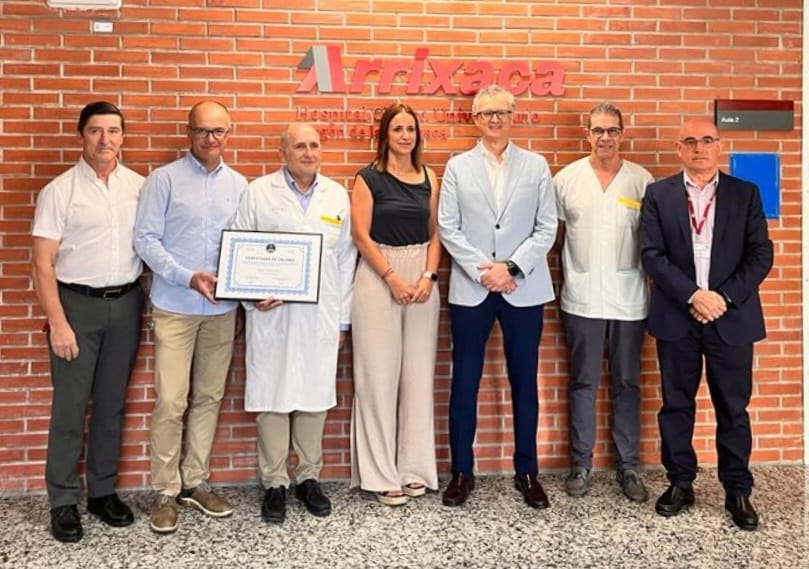 El Hospital Universitario Virgen de Arrixaca recibe la certificación de la Sociedad Española de Calidad Asistencial por su atención a pacientes con espondiloartritis axial