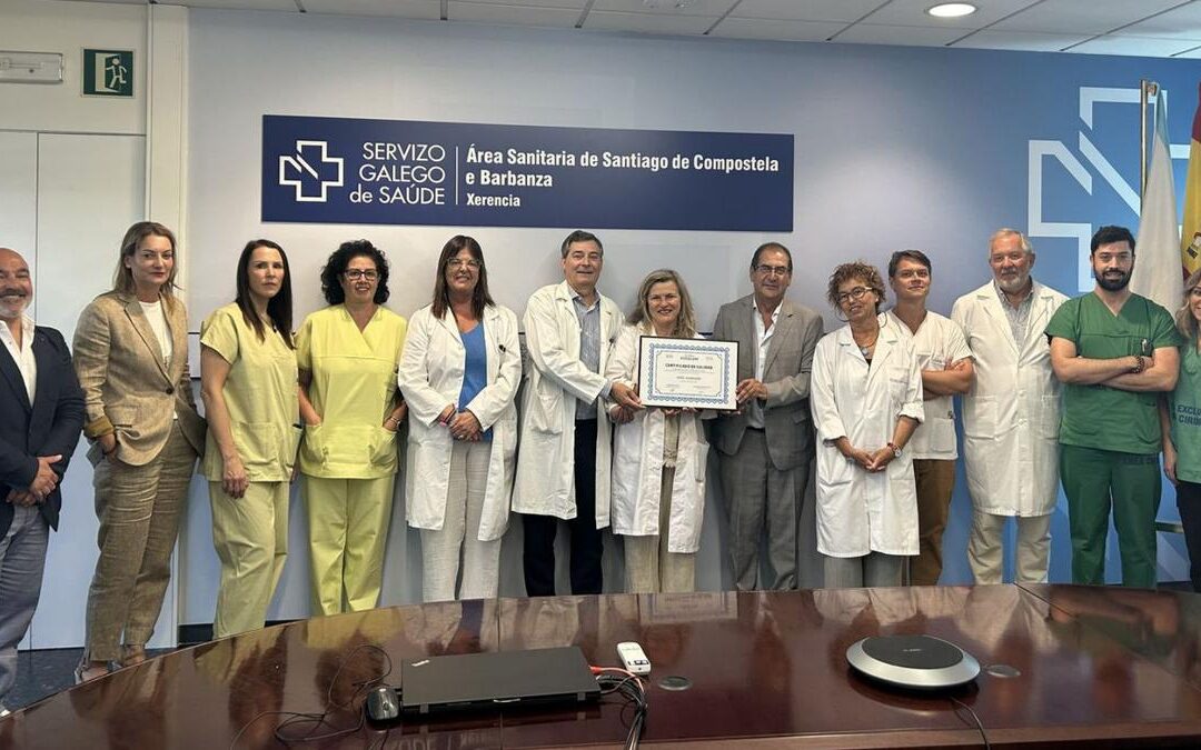 El Hospital Universitario de Santiago primer hospital español con certificado avanzado en la calidad de su atención a pacientes con esclerosis múltiple