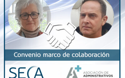 La Sociedad Española de Calidad Asistencial y la Asociación de Administrativos Sanitarios firman un acuerdo de colaboración para impulsar iniciativas conjuntas