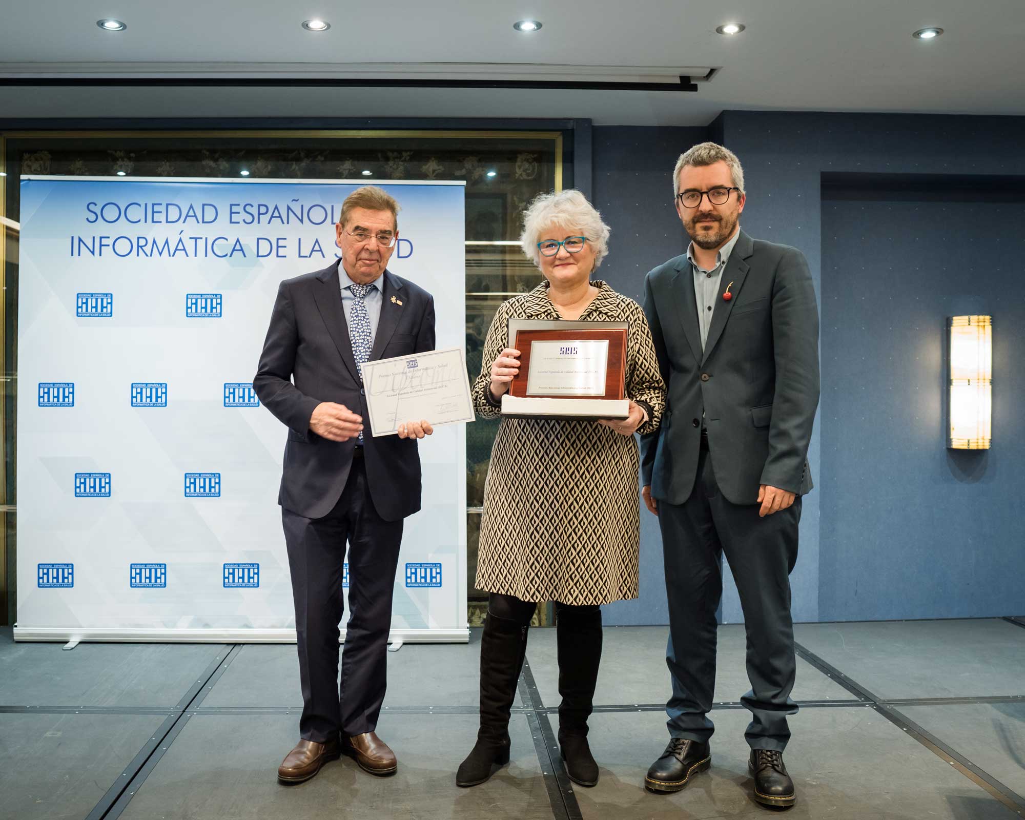 La Sociedad Española de Calidad Asistencial recibe el Premio Especial de Informática y Salud 2023