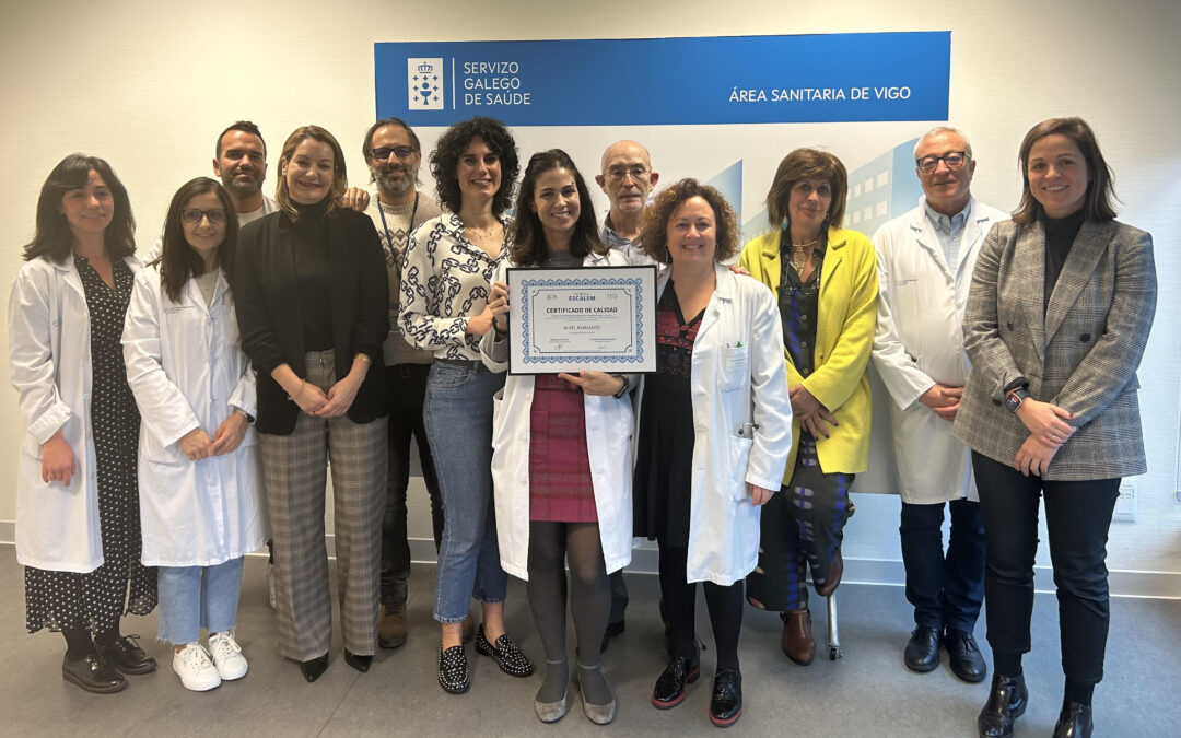 El Hospital Álvaro Cunqueiro recibe la certificación de la Sociedad Española de Calidad Asistencial por su atención a pacientes con esclerosis múltiple