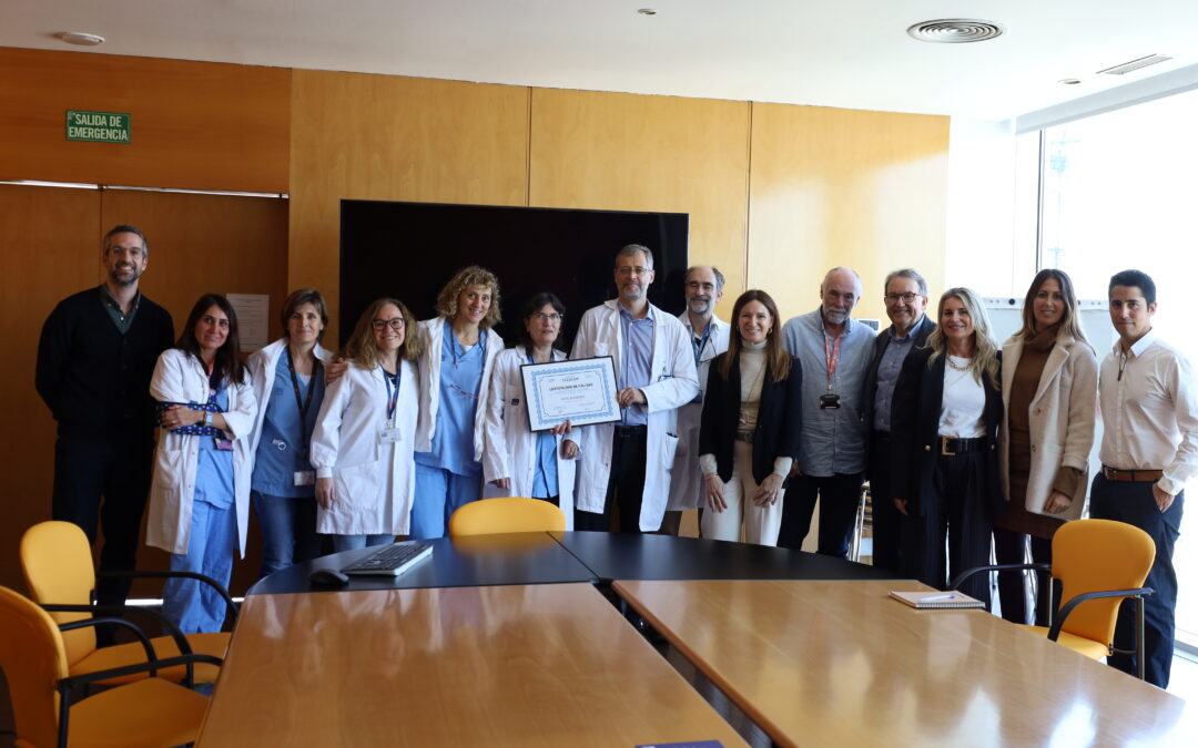 El Hospital del Mar de Barcelona se posiciona a la vanguardia en la atención a las personas con esclerosis múltiple como primer centro en Cataluña acreditado con la norma ESCALEM
