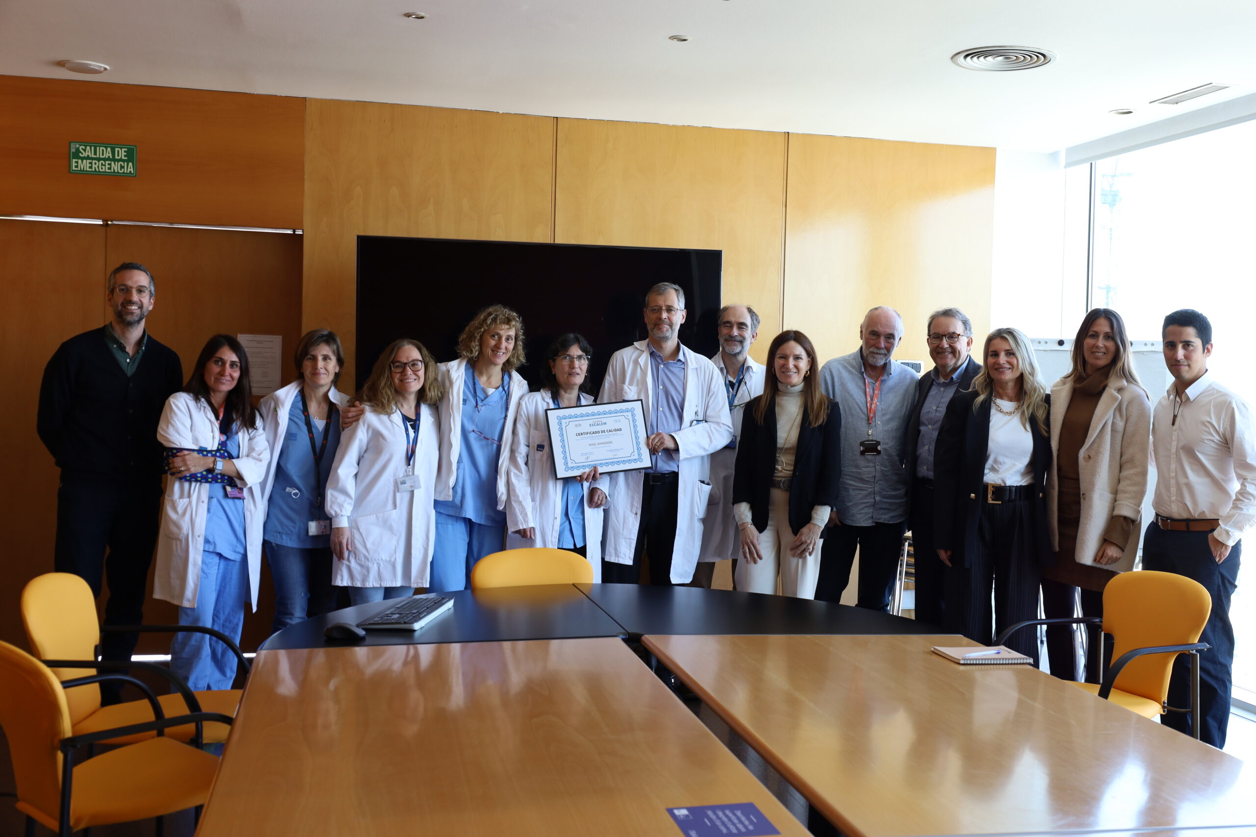 El Hospital del Mar de Barcelona se posiciona a la vanguardia en la atención a las personas con esclerosis múltiple como primer centro en Cataluña acreditado con la norma ESCALEM