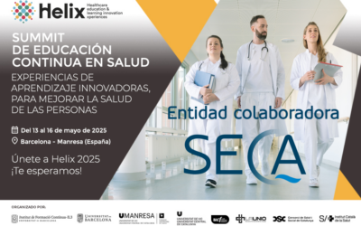 La Sociedad Española de Calidad Asistencial, entidad colaboradora del Summit Helix 2025 sobre Innovación en la Educación Continua en Salud