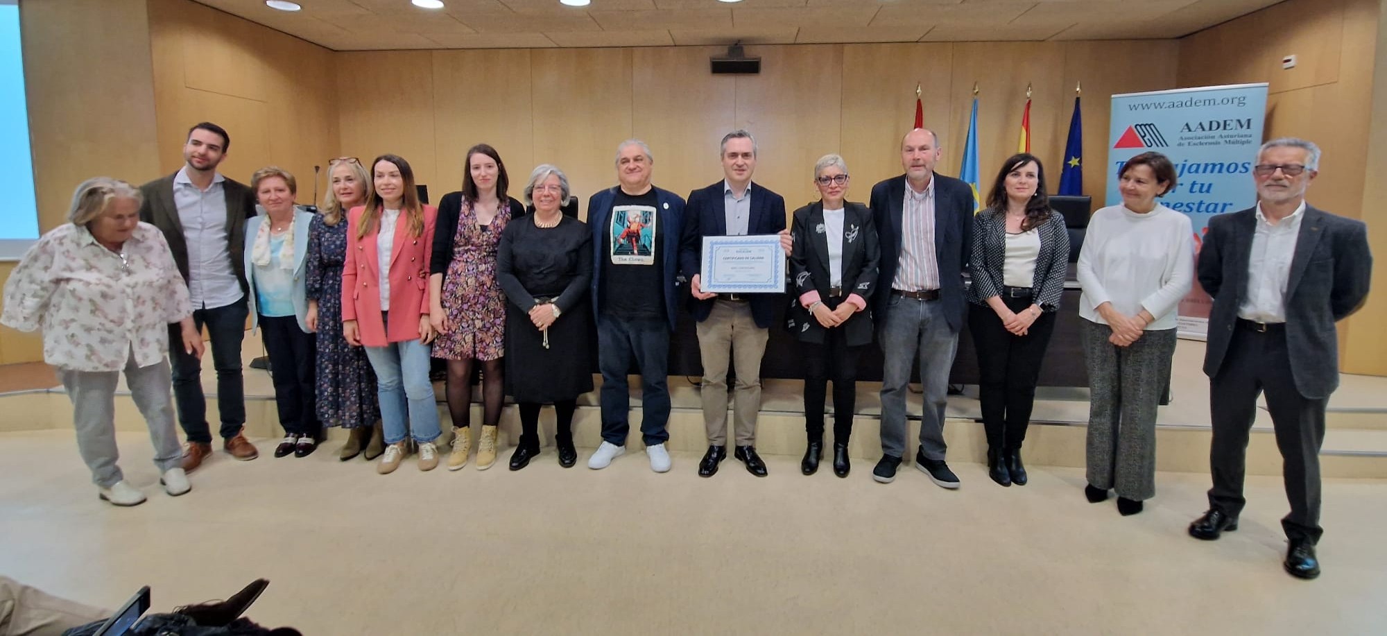 El Hospital Universitario de Cabueñes, reconocido por la calidad de los cuidados que presta a pacientes con esclerosis múltiple