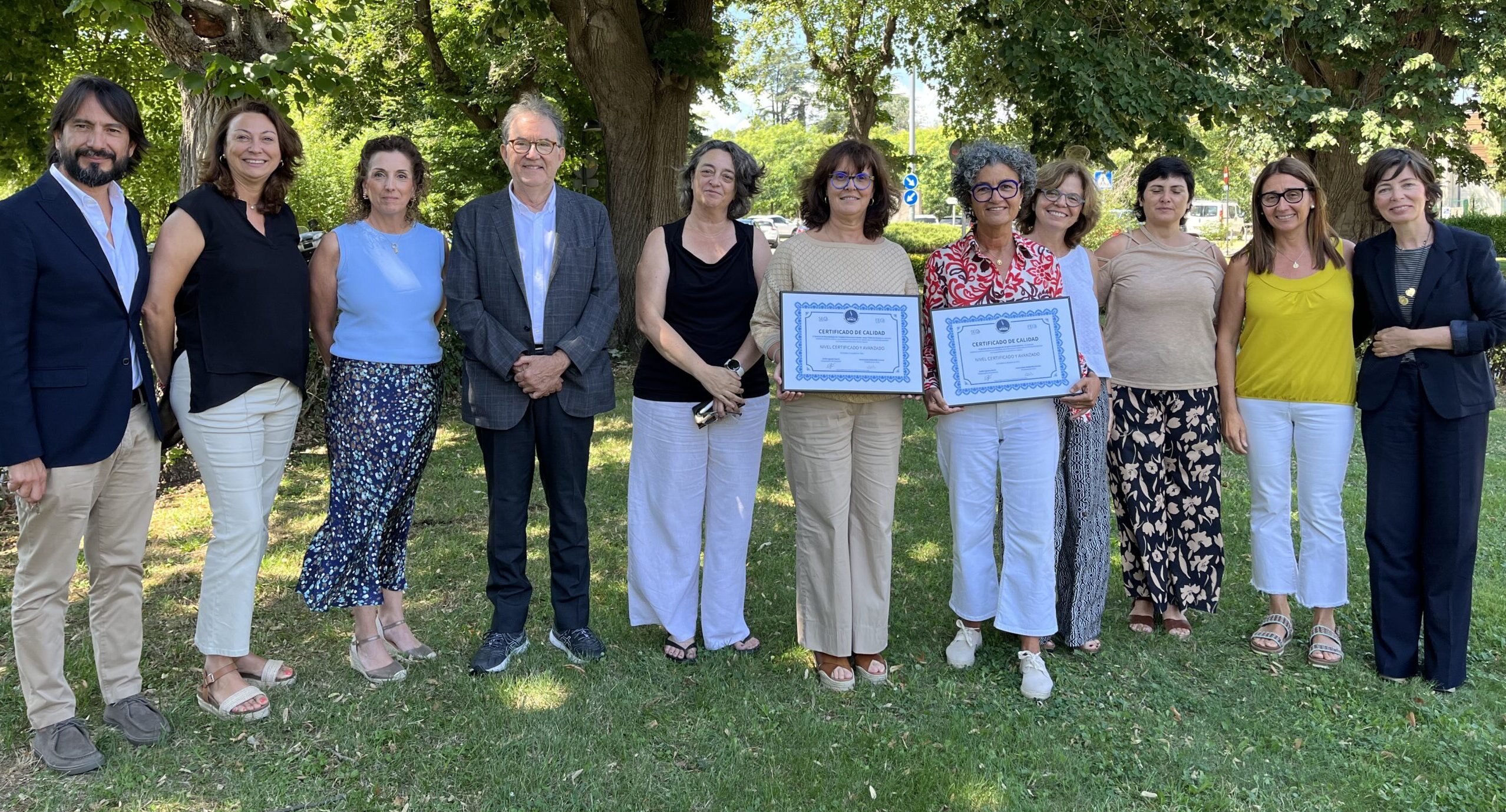 foto lliurament certificació