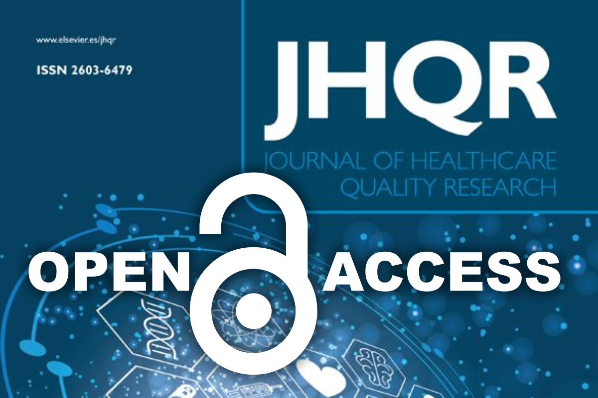 La revista Journal of Healthcare Quality Research incorpora una nueva modalidad de publicación en acceso abierto