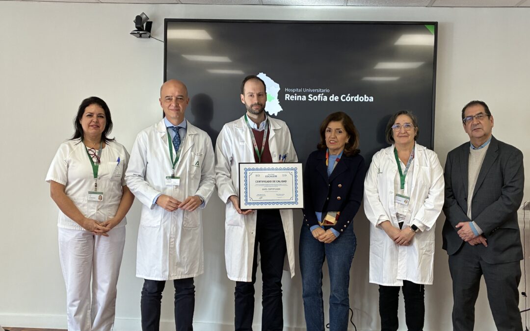 El Hospital Reina Sofía certifica su modelo de atención a pacientes con esclerosis múltiple