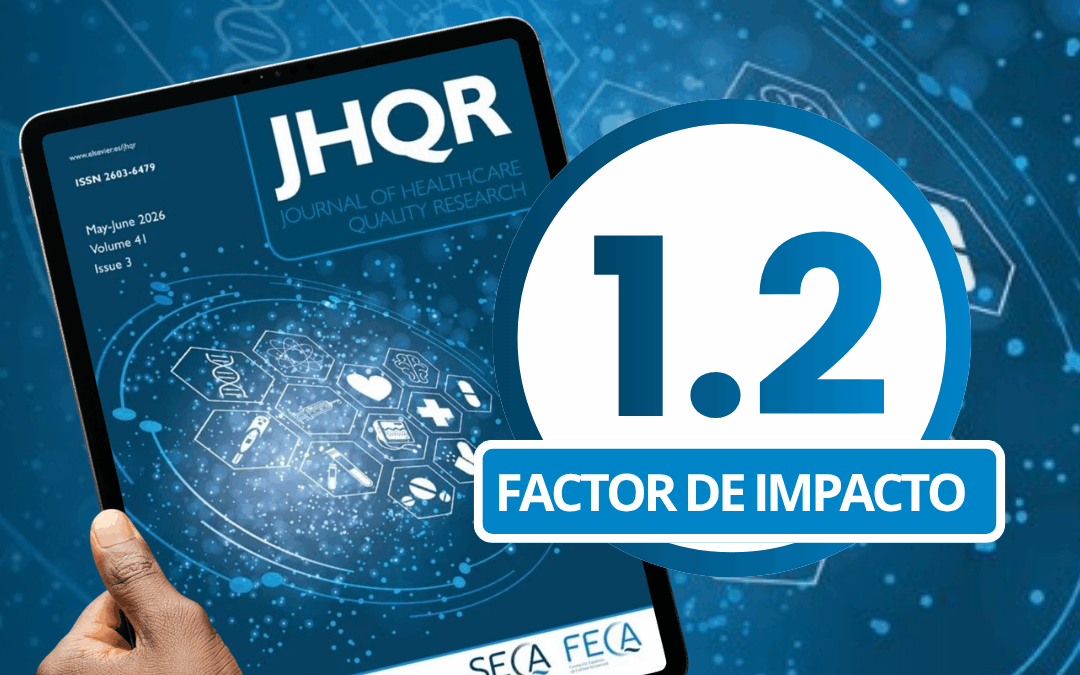 El Journal of Healthcare Quality Research eleva su factor de impacto hasta 1,2 en 2025