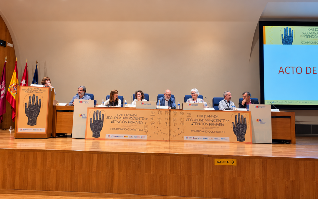 La XVIII Jornada de Seguridad del Paciente en Atención Primaria reúne a 13 sociedades científicas en torno a un compromiso compartido con el paciente crónico